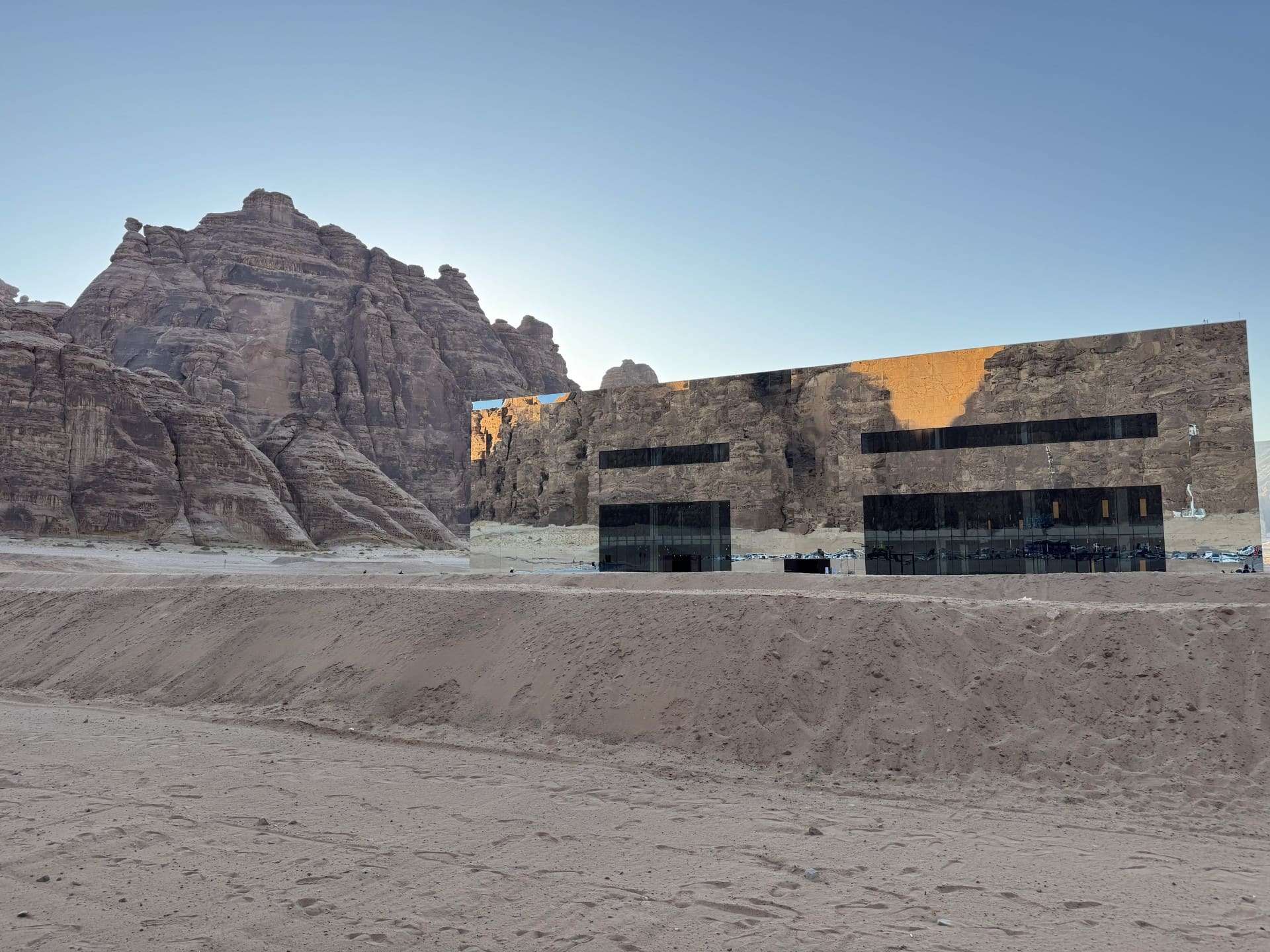 Maraya concert hall at AlUla, Saudi Arabia